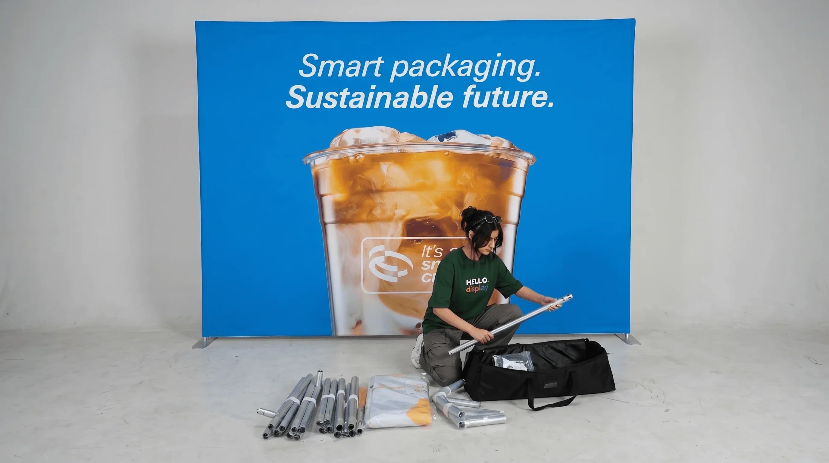How to Assemble Your HelloDisplay Booth