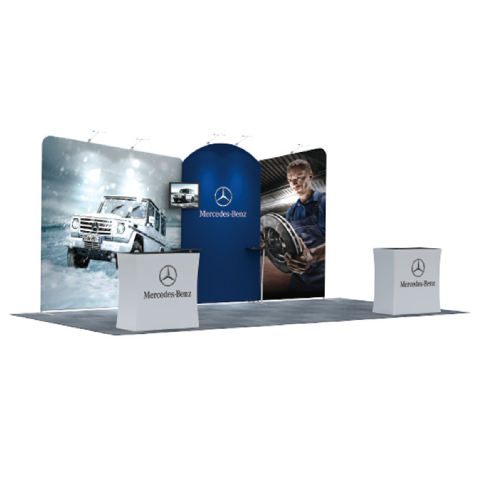 3x6 Exhibition booth fabric tension type16 trade show roadshow