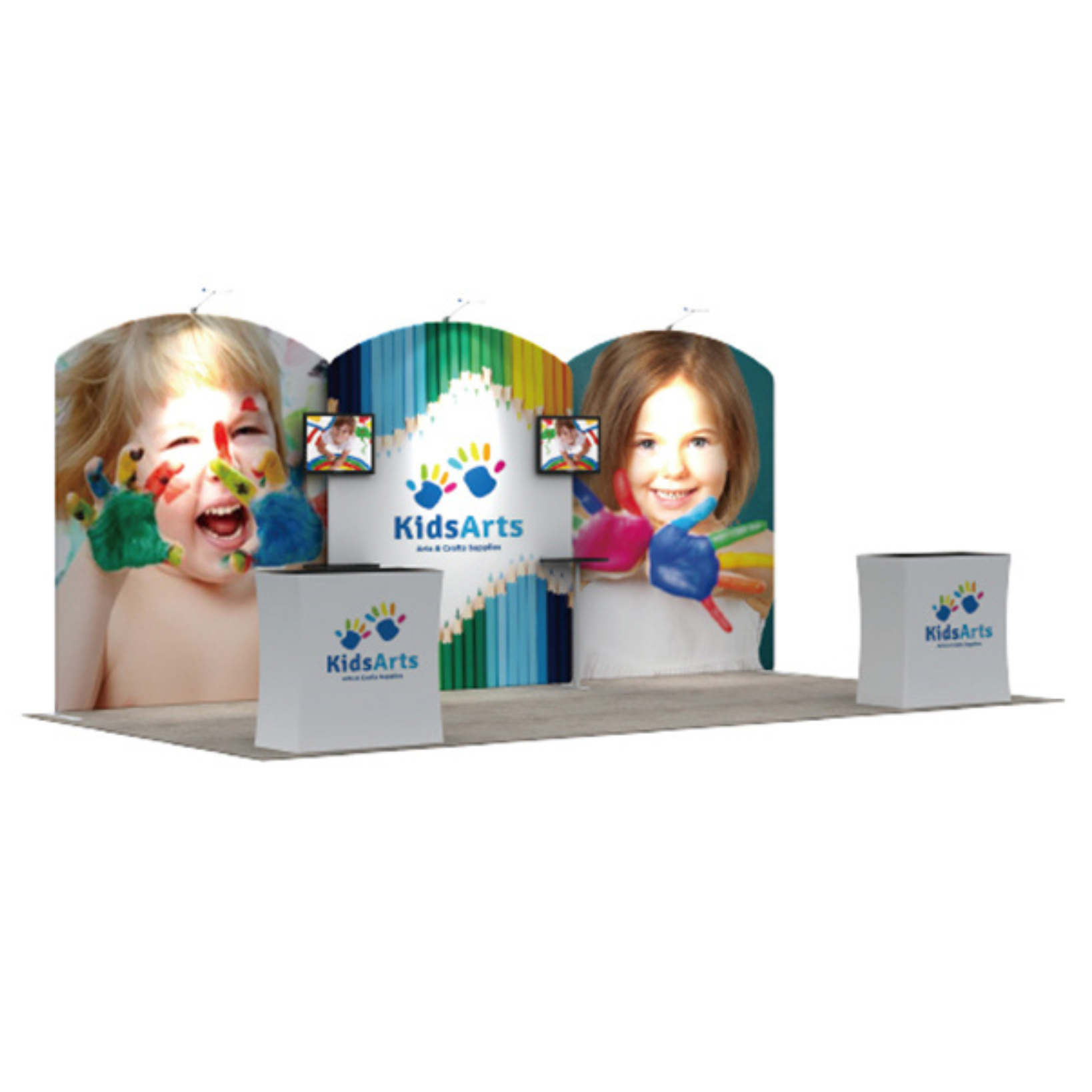 3x6 Exhibition booth fabric tension type19 trade show roadshow