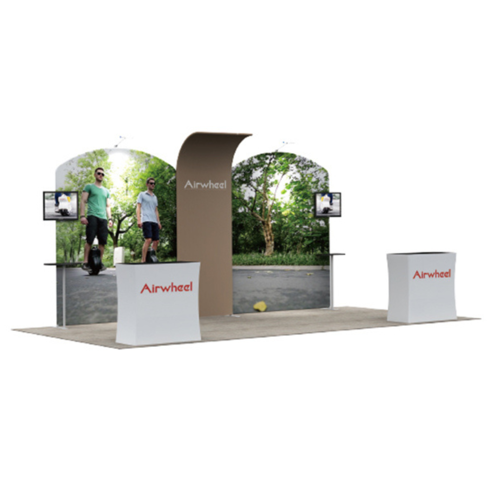3x6 Exhibition booth fabric tension type21 trade show roadshow