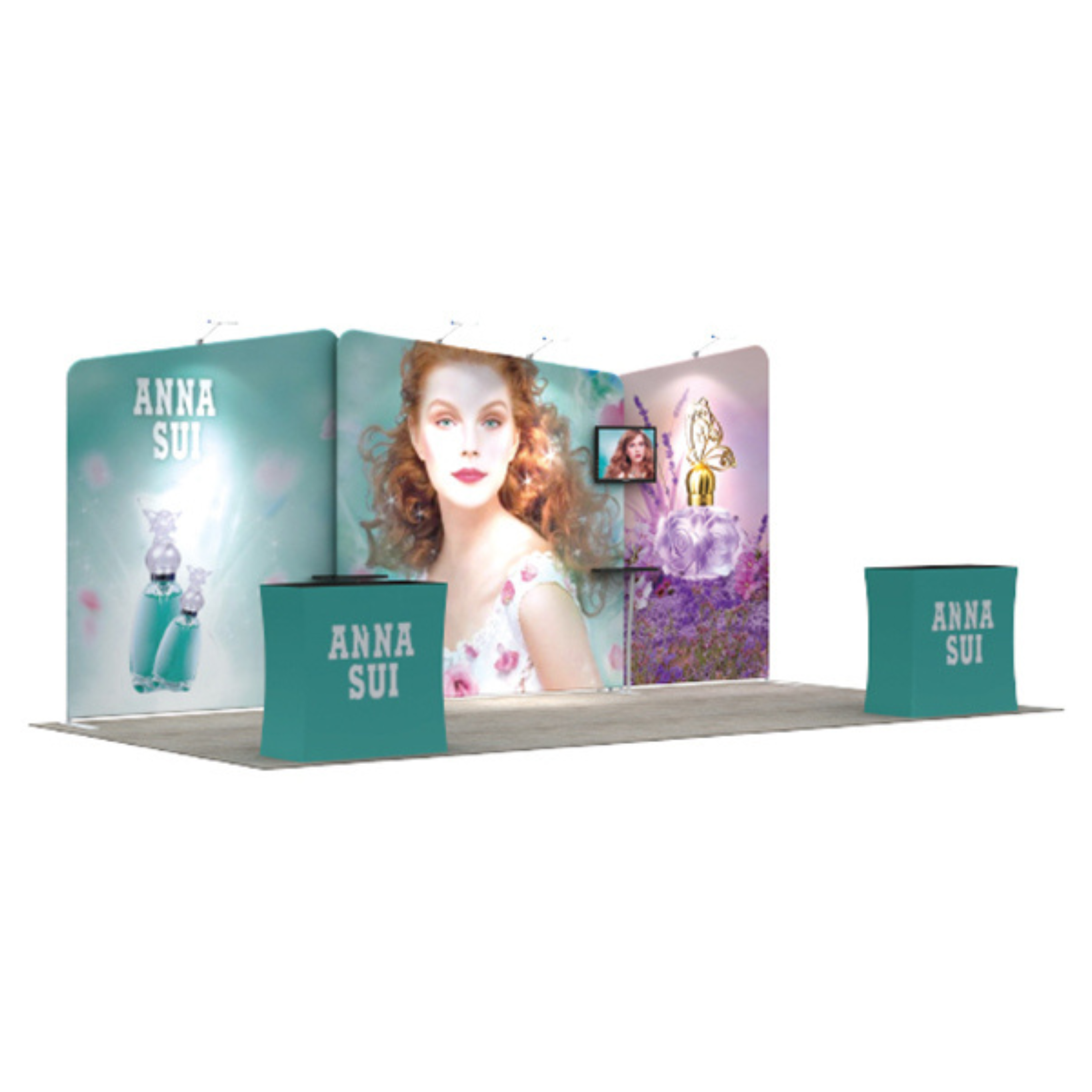 3x6 Exhibition booth fabric tension type22 trade show roadshow