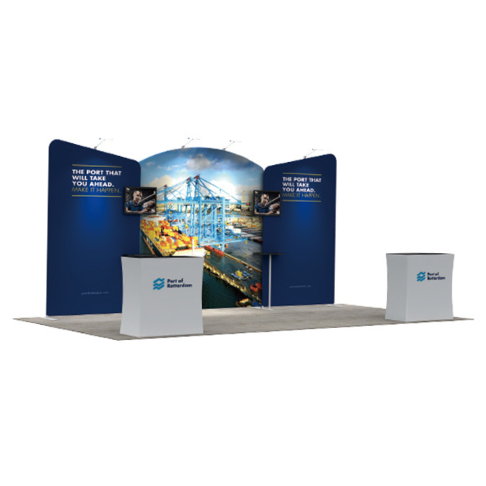 3x6 Exhibition booth fabric tension type23 trade show roadshow