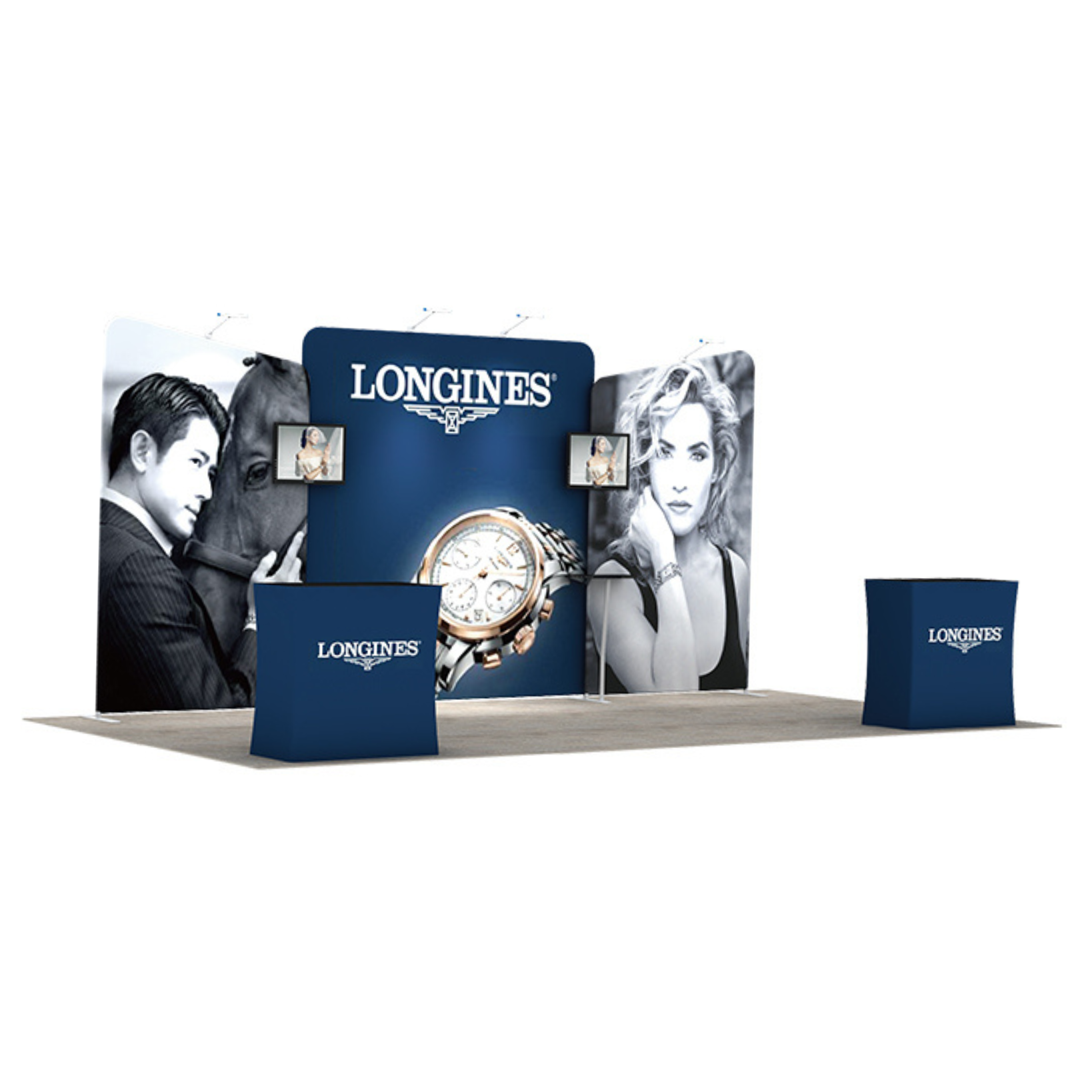 3x6 Exhibition booth fabric tension type24 trade show roadshow
