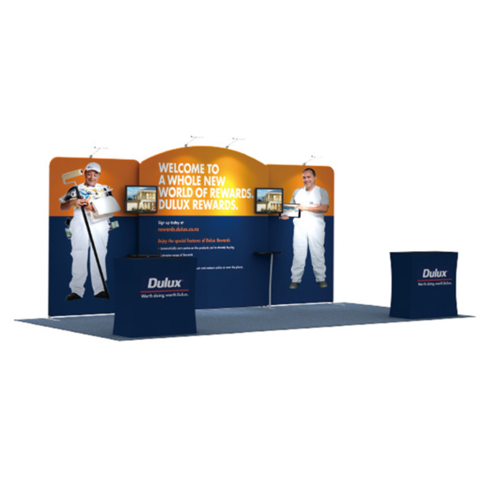 3x6 Exhibition booth fabric tension type28 trade show roadshow
