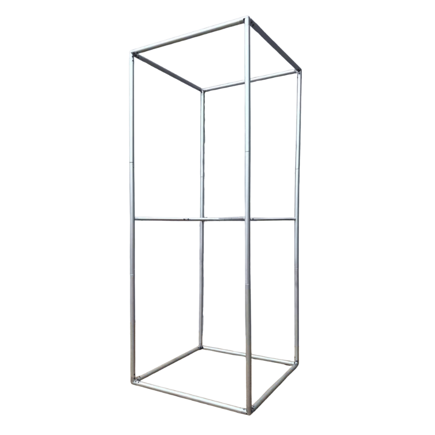 tension fabric tower column exhibition frame structure 