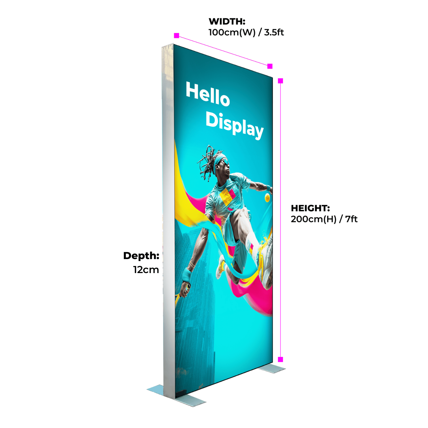 120mm SEG Lightbox Backdrop / Custom Size