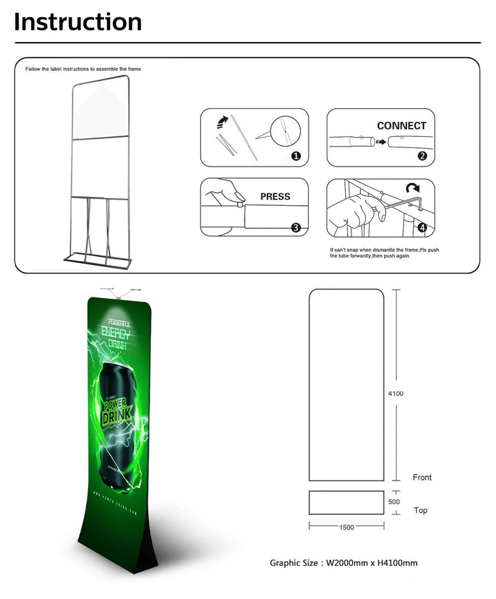 3D Tower Display Stand | Unique, Lightweight, Easy Installation ...