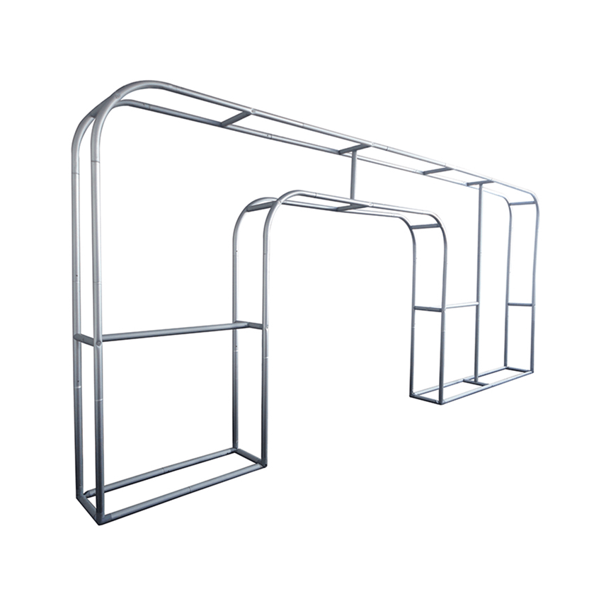 3D Square Concave Booth frame
