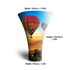 Funnel-Shaped Tension Fabric Column Stand sizes trade show roadshow exhibition