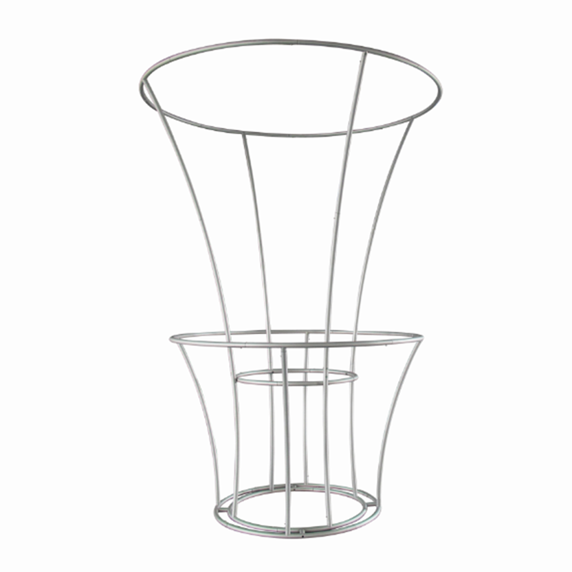 Funnel-Shaped Column Stand frame